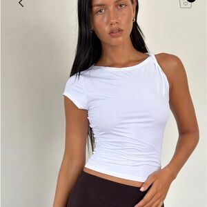 Motel Rocks White Crop Top